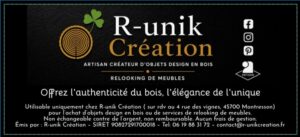 Cheque Cadeau R-unik Création