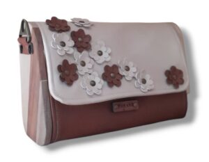 Mini sac bois et raisin sable fleuri n°162