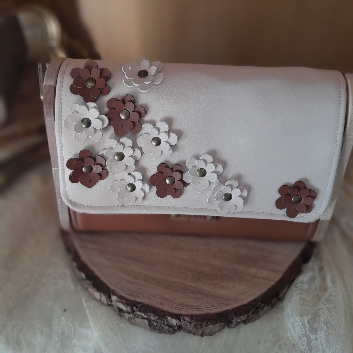 Mini sac bois et raisin sable fleuri n°162 – Image 7